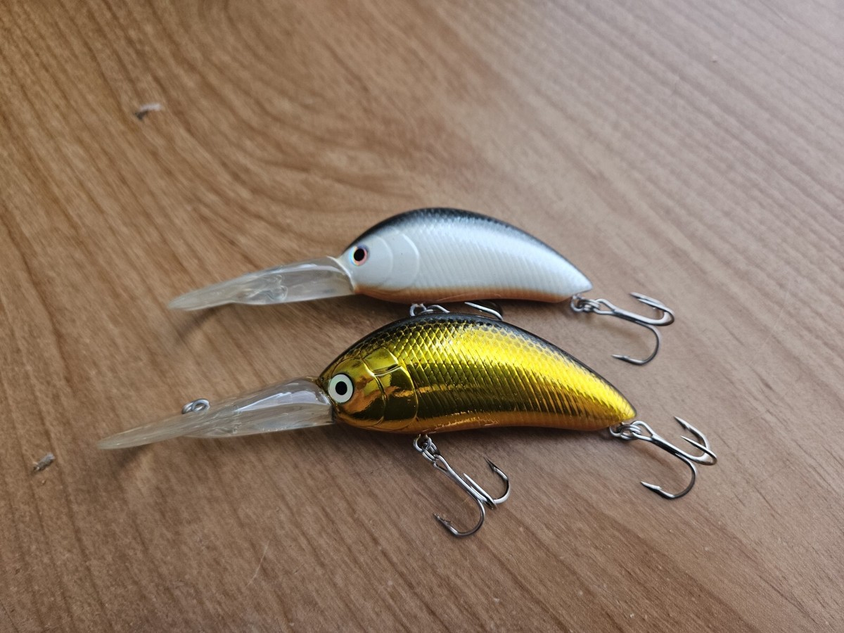 ひいらぎいのり 2) Yo-Zuri Max Action Deep Diving Crankbaits, Lot of 2 Fishing