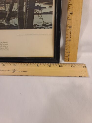The Sergeant and the Cow 1964 Leach Corporation Druck gerahmtes Glas 9 x 12 Zoll - Bild 14 von 19