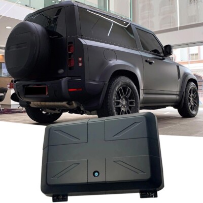 Matte Black Exterior Side Mounted Gear Box Carrier Fits Defender 130 2020-2024