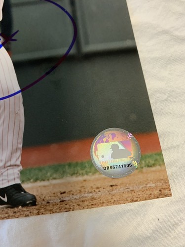Adam Dunn Autographed Signed 8x10 Photo Cincinnati Reds Nationals White Sox - Picture 3 of 3