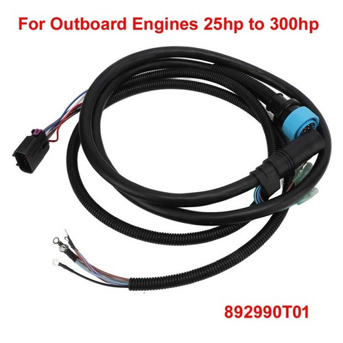 Marine Analog Gauge Harness Assembly 84‑892990T01 Practical Gauge