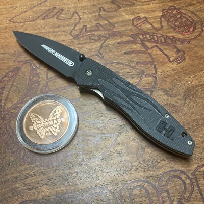 RARE/DISCONTINUED Harley Davidson/Benchmade Nitrous Assisted Folding Knife-USA