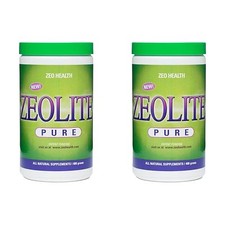 Zeo Health Pure Zeolite Detoxification Powder Pack of 2 - FREE Shipping