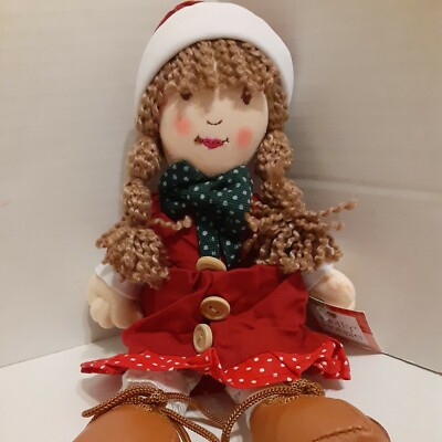 Holly Hobbie Those Characters  From Cleveland  Mini Rag Doll Rare Finds
