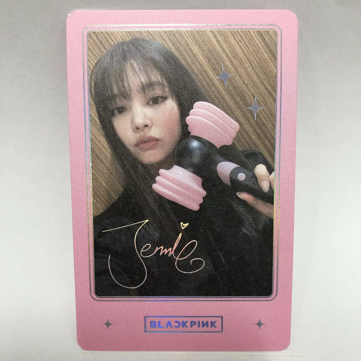 BLACKPINK OFFICIAL LIGHT STICK PHOTO CARD V2