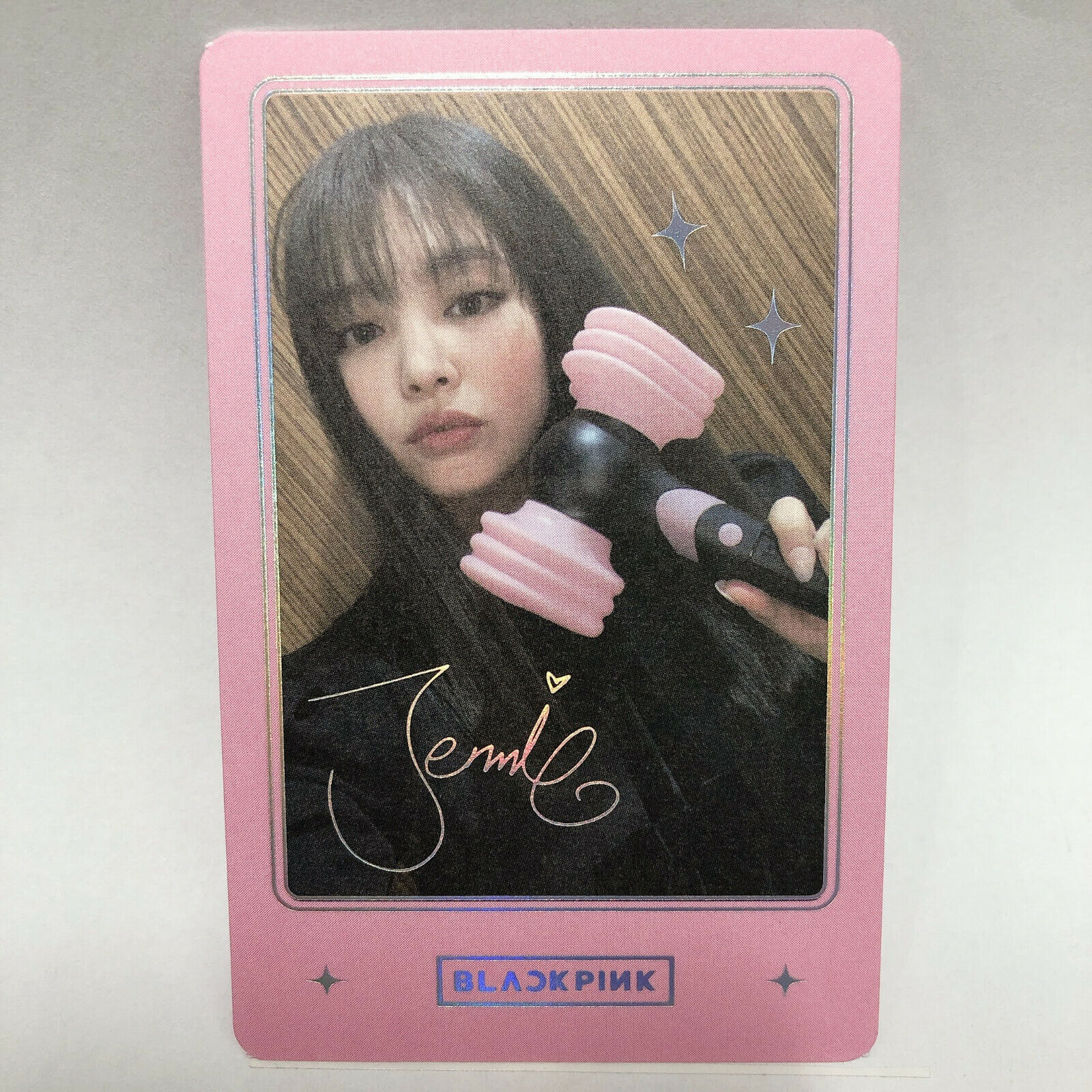 BLACKPINK JENNIE LIGHT STICK photocard - K-POP/アジア