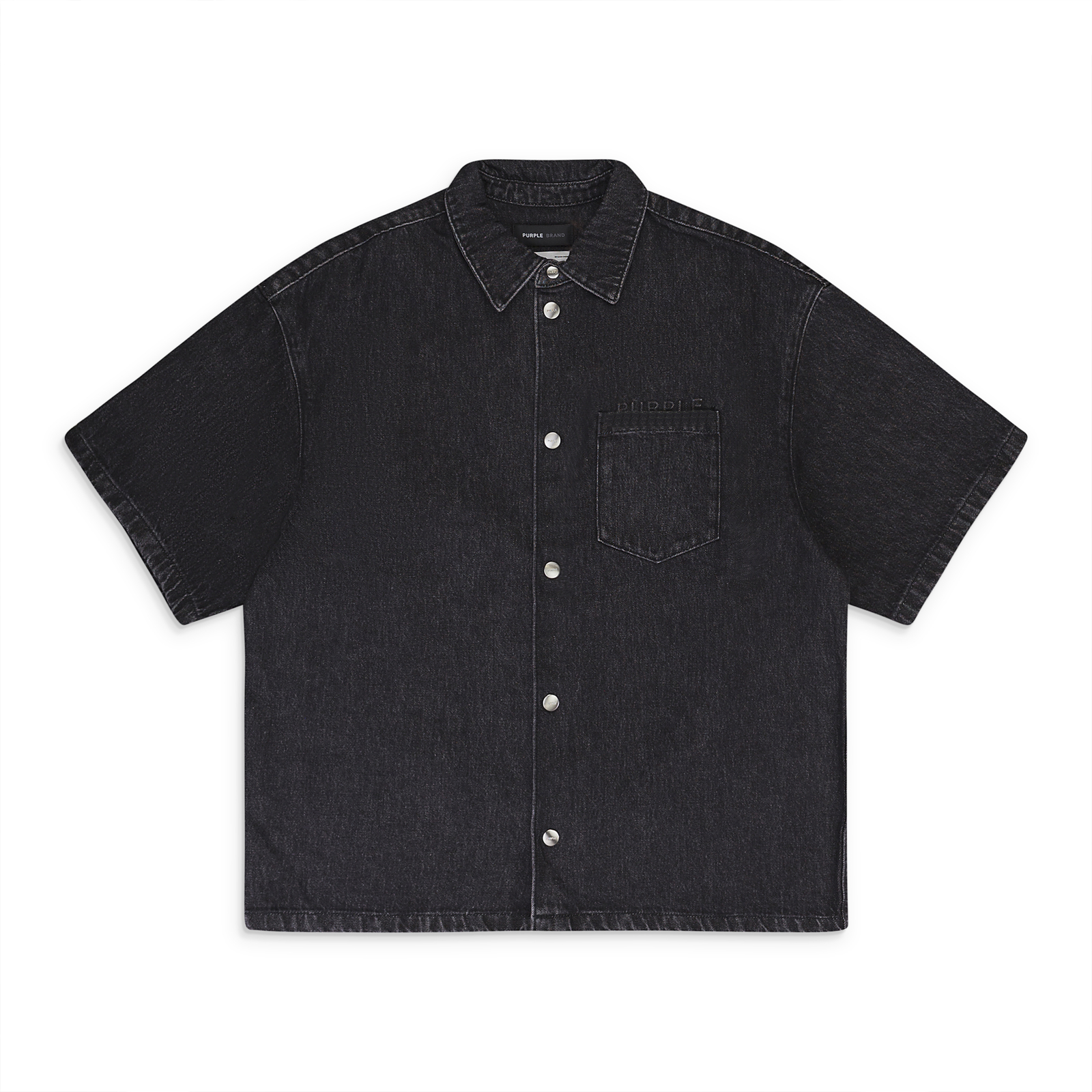 КУРТКА-РУБАШКА NWT фиолетового бренда SS, ЧЕРНЫЕ ДЖИНСОВЫЕ КУРТКИ, размер S $295