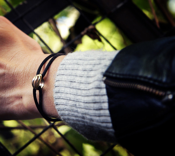 Or Jaune Bracelet Trinity Cartier Cordon Collection Trinity, Cord