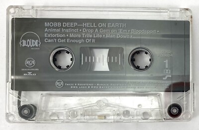 MOBB DEEP HELL ON EARTH 1996 Cassette EXC Album Hip Hop Thug