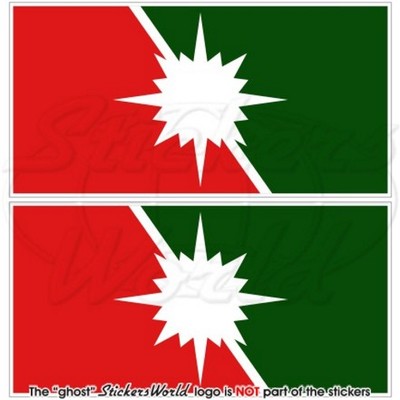 KANADA Kanadische Streitkräfte INTELLIGENCE BRANCH Flagge 75mm Aufkleber x2