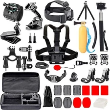 50 In 1 Accessories For Gopro 13 12 11 10 9 8 7 6 Bundle Chest Head Mount Biking
