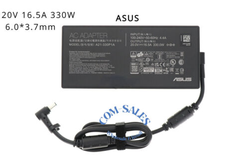 Original 330 W Laptop Ladegerät Asus Rog Strix SCAR 17 SE G733CX 6,0*3,7 mm Adapter - Bild 2 von 6