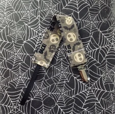 Spooky Nightmare Skeleton Jack Baby Pacifier Clip Halloween Everyday