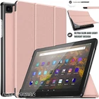Case For All New Amazon Fire HD 10 & HD 10 Plus (2021) Leather Smart Stand Cover