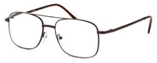Calabria 8151 50 mm Metal Pilot Reading Glasses 54 Colors Powers to Choose from