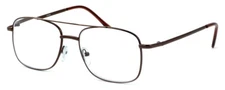 Calabria 8151 50 mm Metal Pilot Reading Glasses 54 Colors&Powers to Choose from