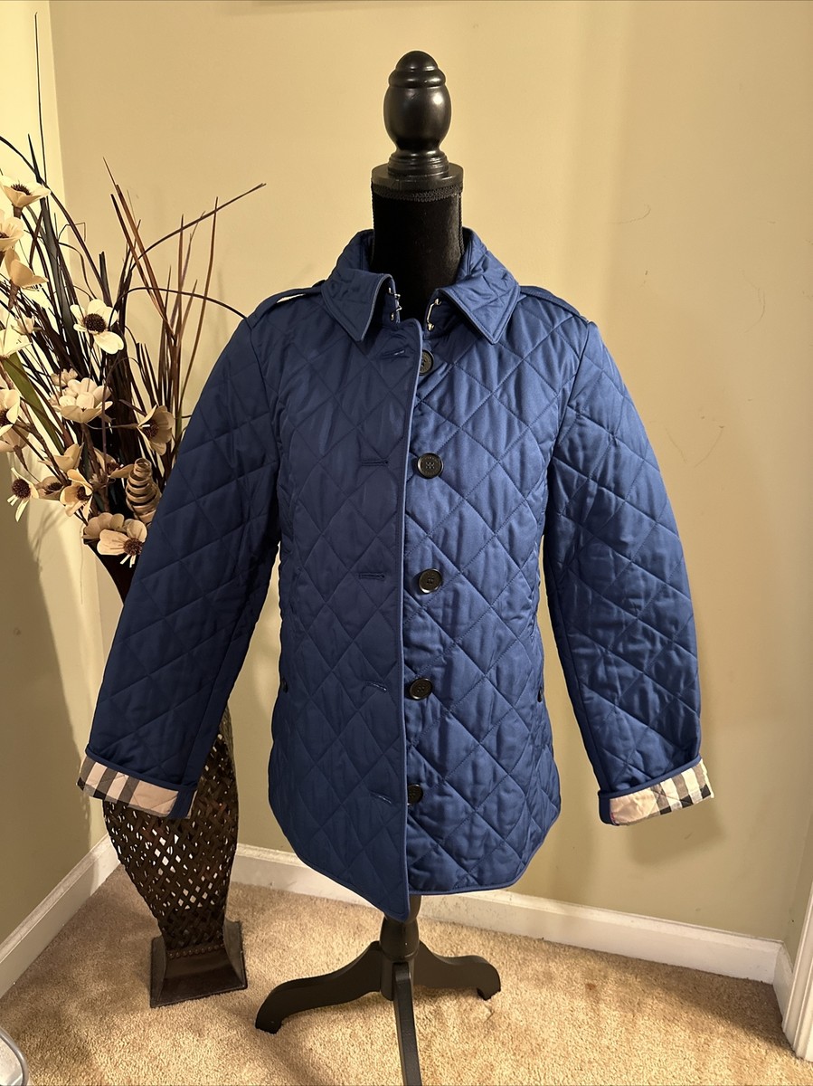 Burberry★レディース ダイヤモンド キルティング ジャケット BURBERRY ナイロンジャケット ダイアモンドキルティング ロング