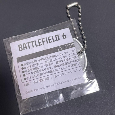 BF6 バトルフィールド6 ドックタグ　東京ゲームショー　TGS2025 Battlefield 6 Dog Tags Tokyo Game Show 2025 TGS Exclusive Japan