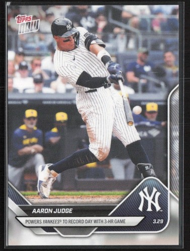 2025 Topps Now 18 Aaron Judge