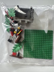 LEGO Pirates: King Kahuka's Throne (6262) Missing Boat And Sail With Instruction