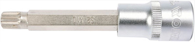 Vielzahn Nuss SPLINE Bit Langnuss Steckschlüssel Stecknuss Stern 1/2'' M10 100mm