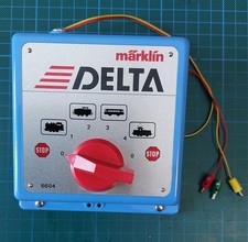 Märklin 6604 DELTA-Control blau ohne OVP, gebraucht