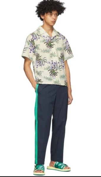 Men Kenzo Shirt Multicolor Cotton M