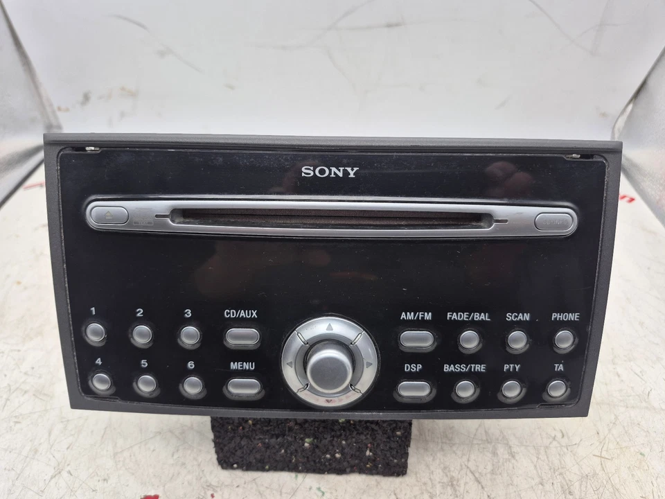 CD Radio C307 C214 MP3 RDS  Ford Focus  Bj. 6/2005  4M5T18C815BE  Code dabei - Bild 2 von 4