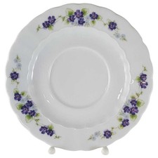 Untertasse für Suppe Eschenbach Bayreuth Veilchen Dekor 1