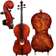 Professional SONG Cello 4/4 Size Bird eye Curly maple wood,Master tone 15951