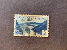 Canal Zone # 123 Used