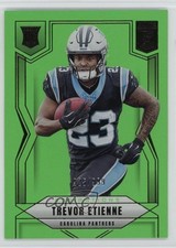 2025 Donruss Elite Rookies Aspirations Lime Green /999 Trevor Etienne #142 10bt