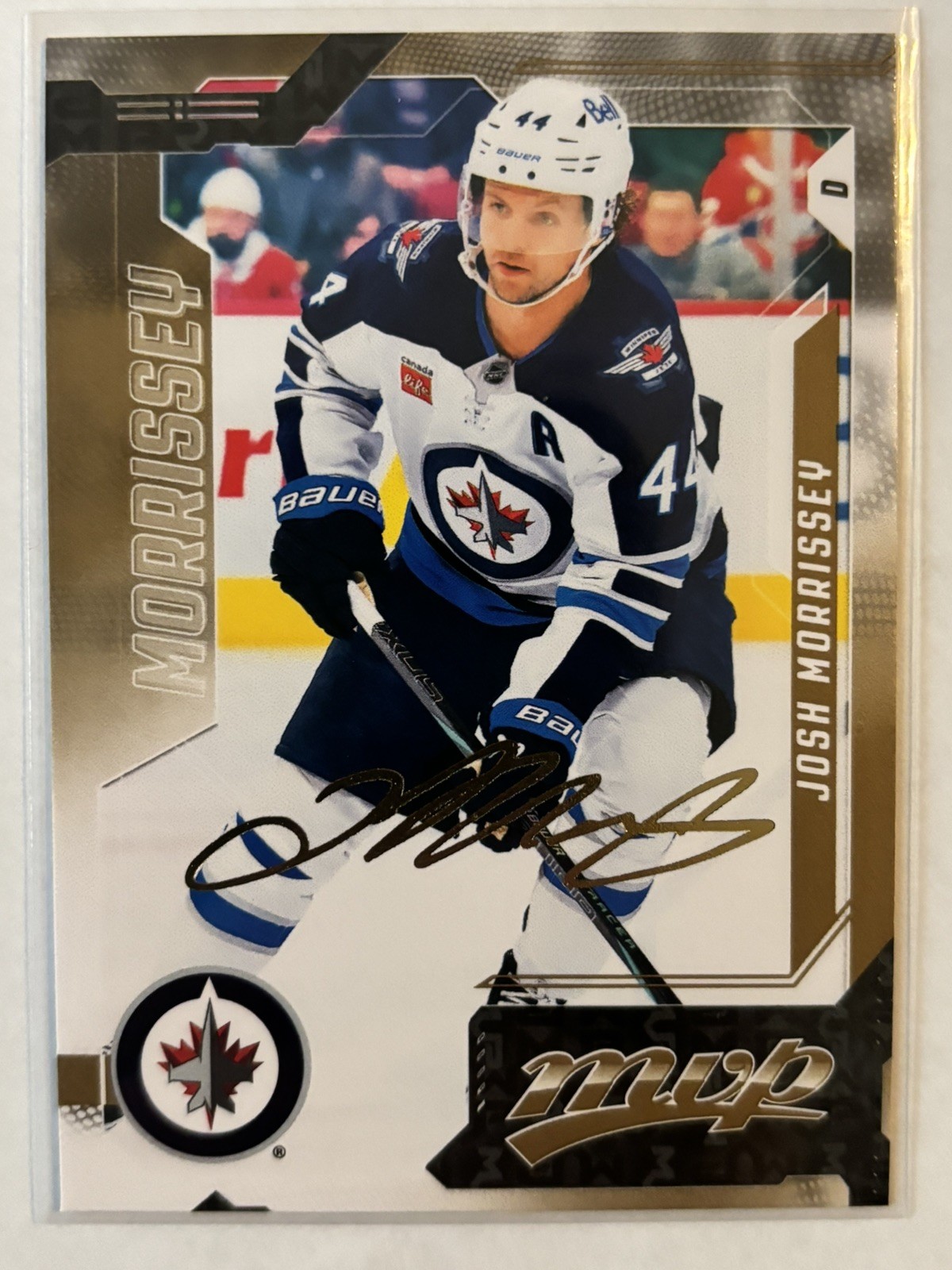 2026-27 Upper Deck MVP Hockey Josh Morrissey Gold Script #29