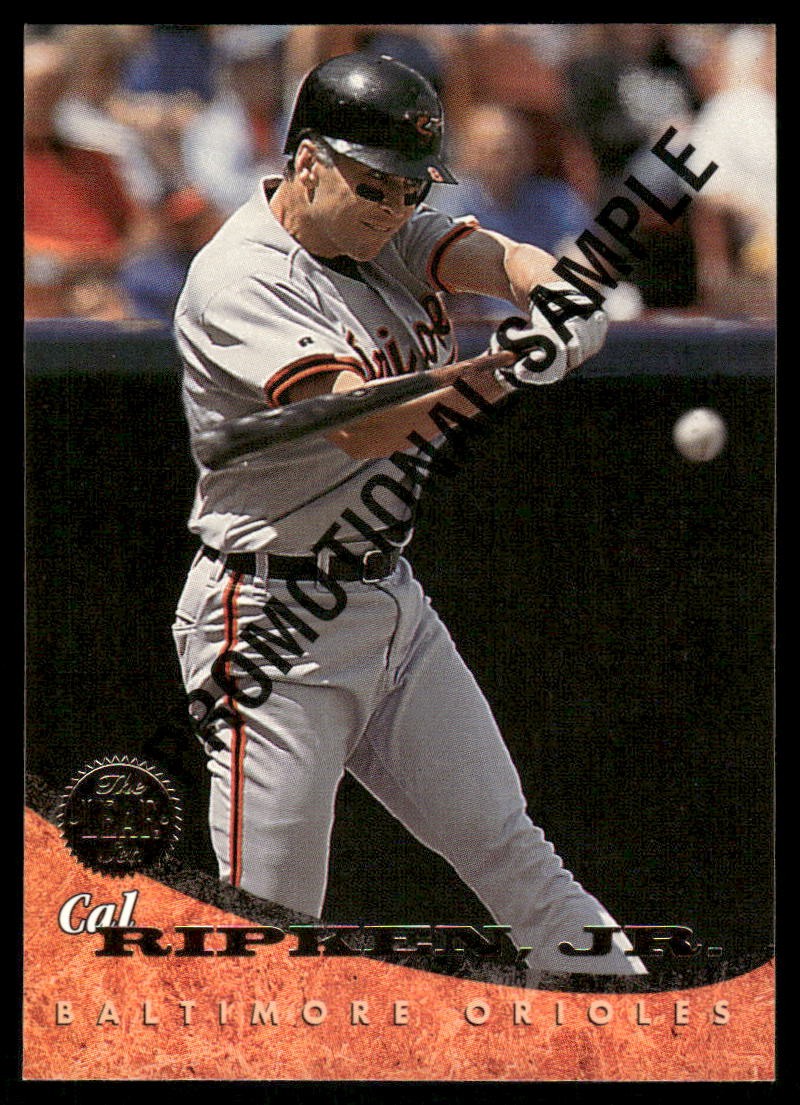 1994 Leaf #7 Cal Ripken, Jr. Promotional Samples Baltimore Orioles