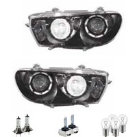 Scheinwerfer Set Xenon D1S Schwarz FüR VW Scirocco Inklusive Lampen