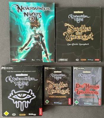 Neverwinter Nights Sammlerpaket - Spiel - AddOns - Lösungsbücher