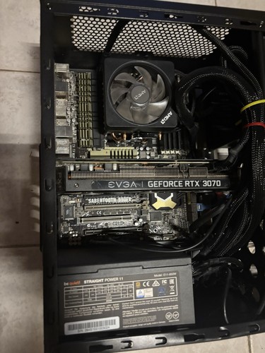 Komplett PC phenom II 4ghz, 32GB RAM, Evga 3070, Straight Power 800w, Sabertooth - Bild 4 von 11
