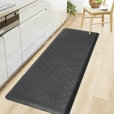 HEBE Kitchen Mat Cushioned anti Fatigue Comfort Floor Mat Oversized 17.3"X48" Wa