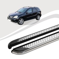 Trittbretter Passend FüR Mercedes Ml W164 Ab 07/2005-12/2011 Mydo Chrom Abe