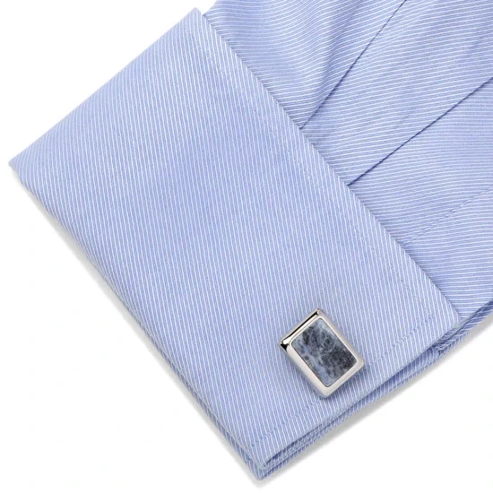 Президентские запонки из серебра и содалита JFK - Изображение 3 из 4