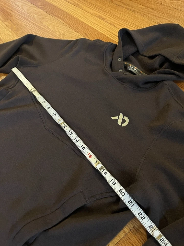 FIRST LITE Brown XL Women’s Furnace Hunting Hoody 350 Merino-X - Image 4 of 4