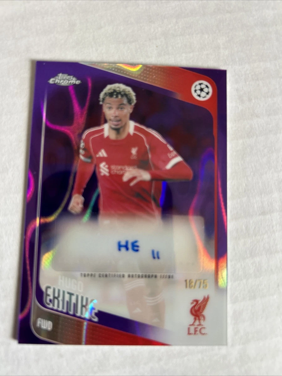 Hugo Ekitike Trading Cards for sale | eBay
