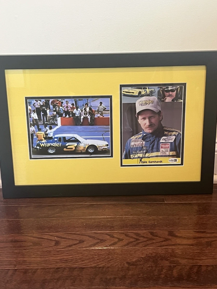 Dale Earnhardt Sr Autograph Indiana Nascar Autographed Photos for