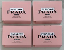 4 x Prada Paradoxe Intense Eau de Parfum sample spray set - 0.04oz 1.2ml each