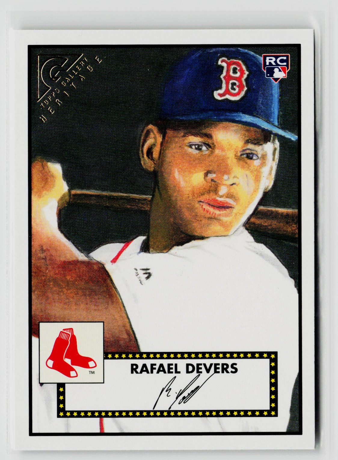 Rafael Devers 2018 Topps Gallery #H-2 Heritage Boston Red Sox