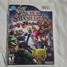 Nintendo Super Smash Bros. Brawl Nintendo Wii NTSC-U/C T Manual Included