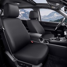 Front Seat Covers for Honda 2 Front Seats with Interior accessories 002-Black