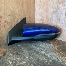 Hyundai i20 Wing Mirror Passenger Left N/S Powerfold 2020-2023 Mk3 Blue