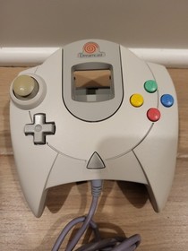 Sega Dreamcast Console Bundle HKT-3020 OEM Controller VMU Cables Tested Working