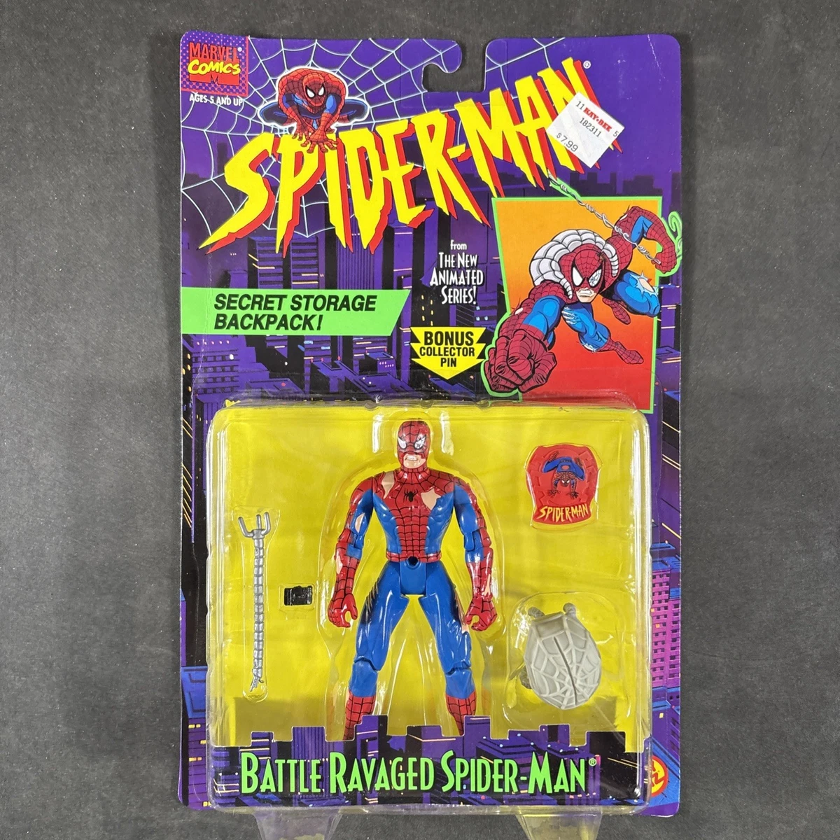 超貴重品　レトロ　バトルラヴェイジド スパイダーマン　TOYBIZ トイビズ ToyBiz Spider-Man Ravage Action Figures & Accessories for sale - eBay